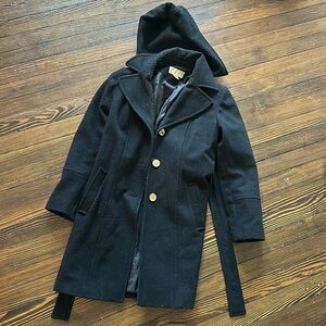 Michael Kors Hooded Pea Coat